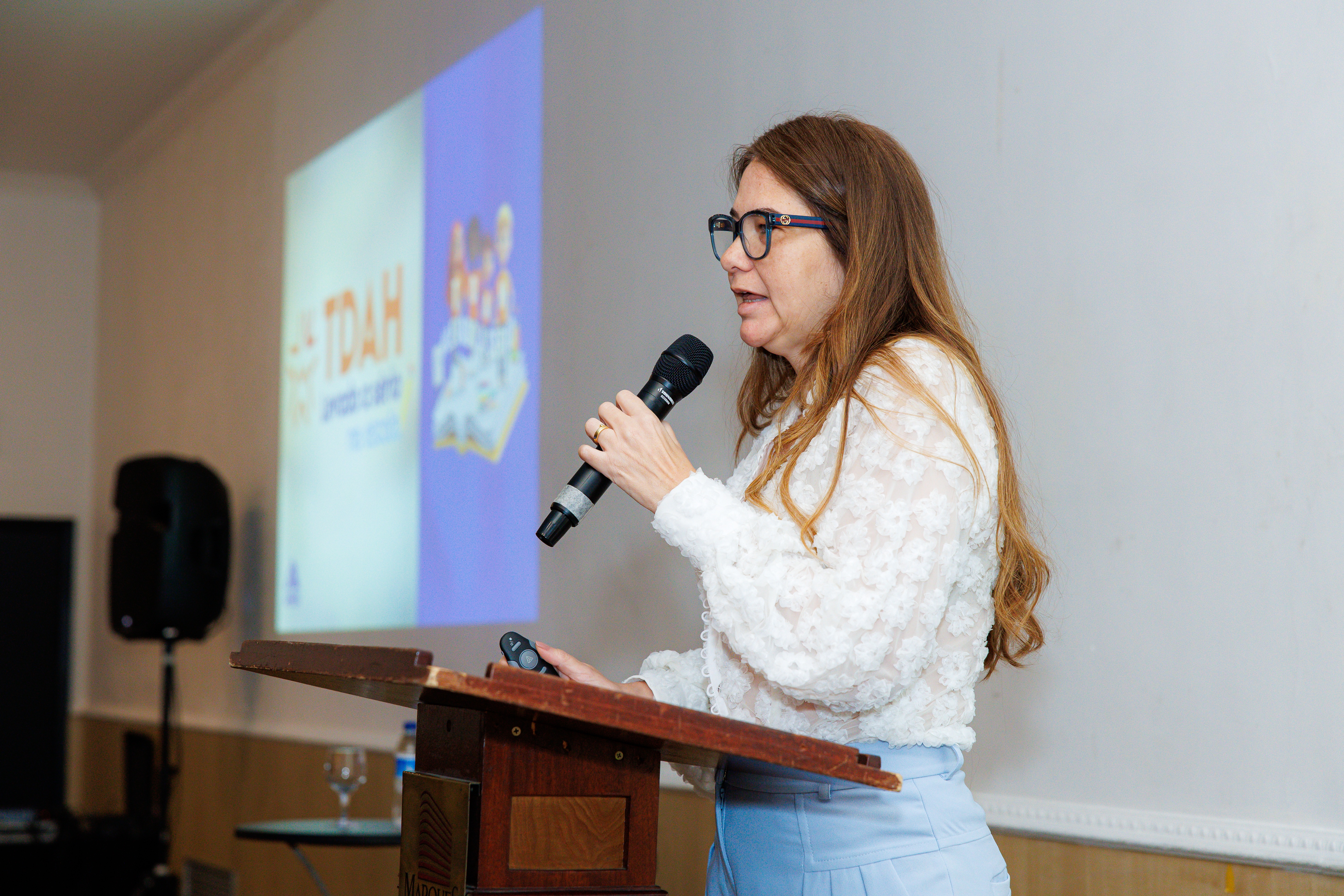Destaque do evento TDAH na Escola em Pouso Alegre, realizado em 17 de maio de 2025